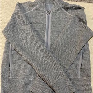 Lululemon crop zip jacket